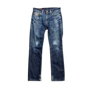 J Brand Jeans Mens 29 Denim Distressed Resonate Straight Leg Zip Fly Stretch